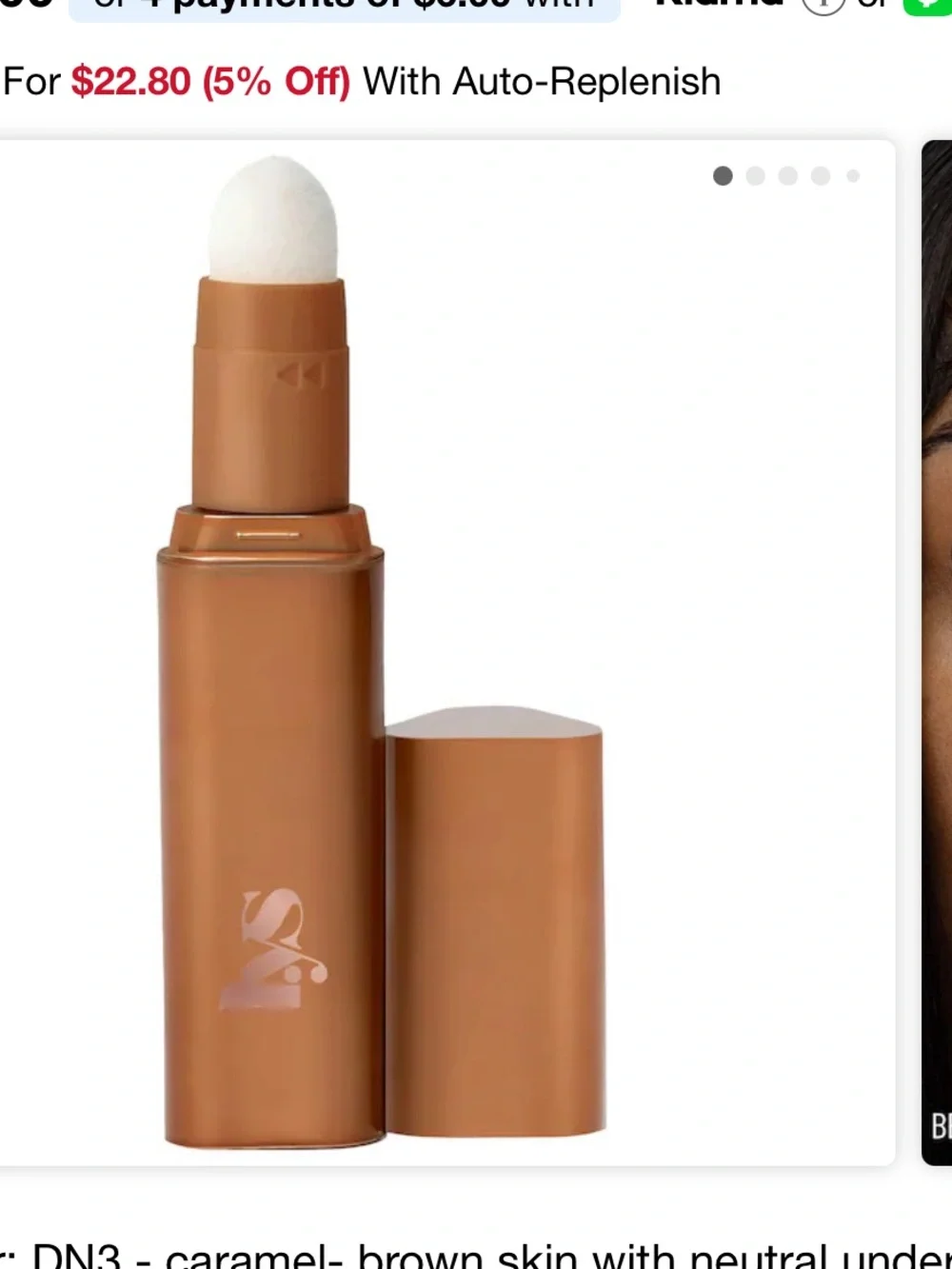 LYS BEAUTY bright start Concealer TG5 - GOLDEN BEIGE new